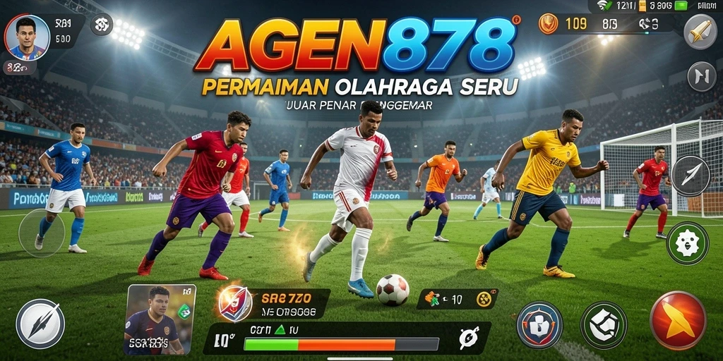 Tampilan gameplay AGEN878 yang mengasyikkan dan kompetitif.