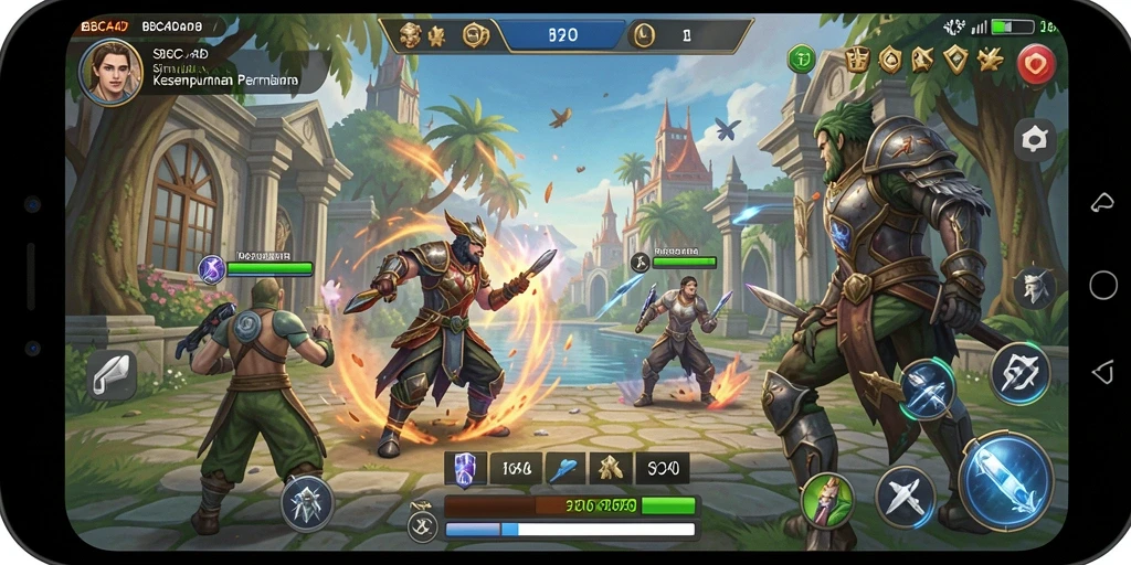 Tampilan screenshot BBCA4D yang menunjukkan gameplay mendalam.