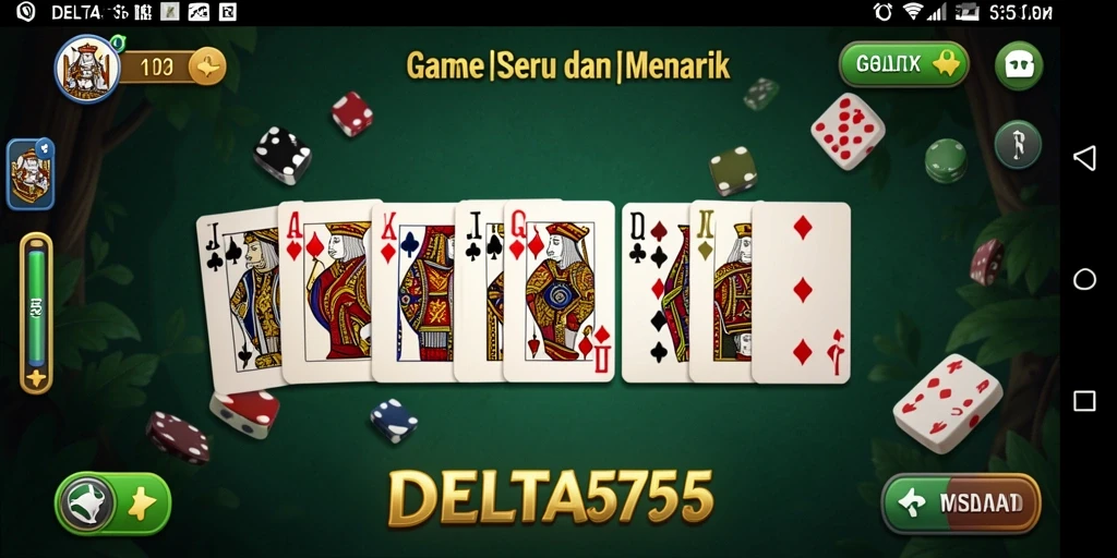 Tampilan gameplay seru dalam DELTA575 yang menarik perhatian.