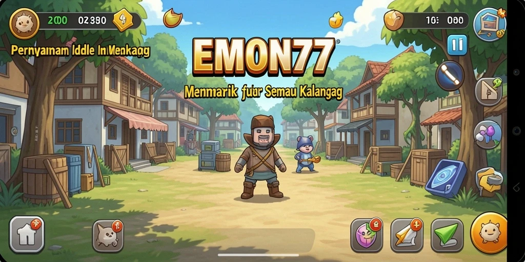 Tampilan gameplay <strong>EMON77</strong> yang menarik dan interaktif.