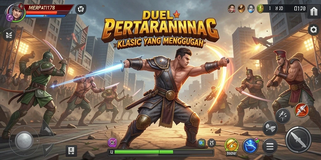 Gameplay seru dengan karakter kuat dalam MERPATI178.