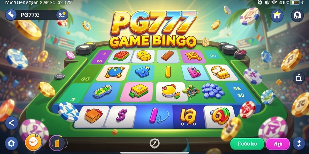 Tampilan gameplay PG777 menunjukkan keseruan permainan Bingo yang menarik.