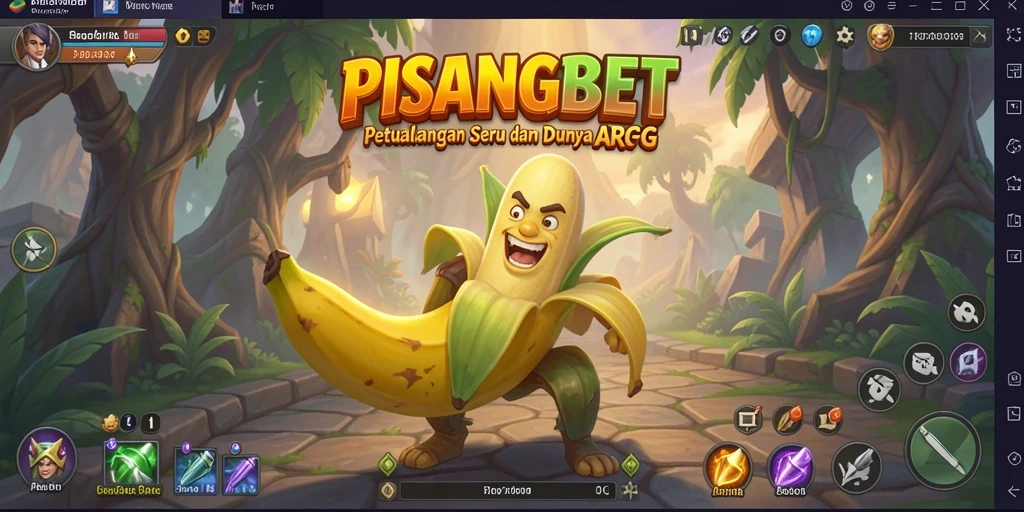 Tampilan gameplay PISANGBET yang menegangkan dalam pertempuran.
