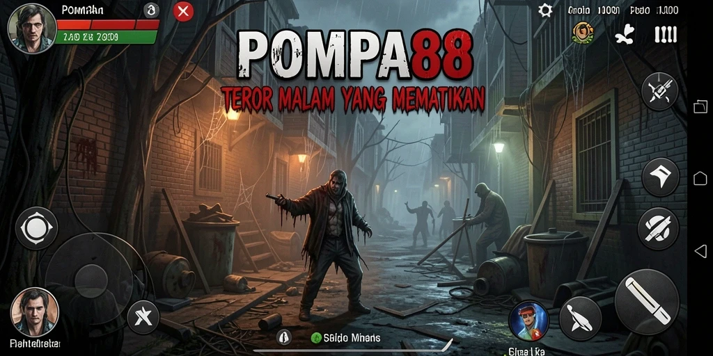 Screenshot menakutkan dari gameplay POMPA88 yang penuh dengan ketegangan.