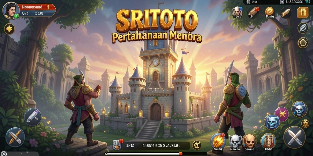 Gameplay menara pertahanan yang mendebarkan di SRITOTO.