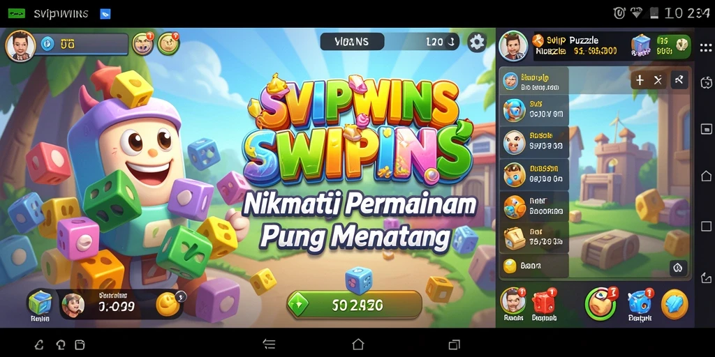 Tampilan gameplay menantang di <strong>SVIPWINS</strong> yang penuh teka-teki.