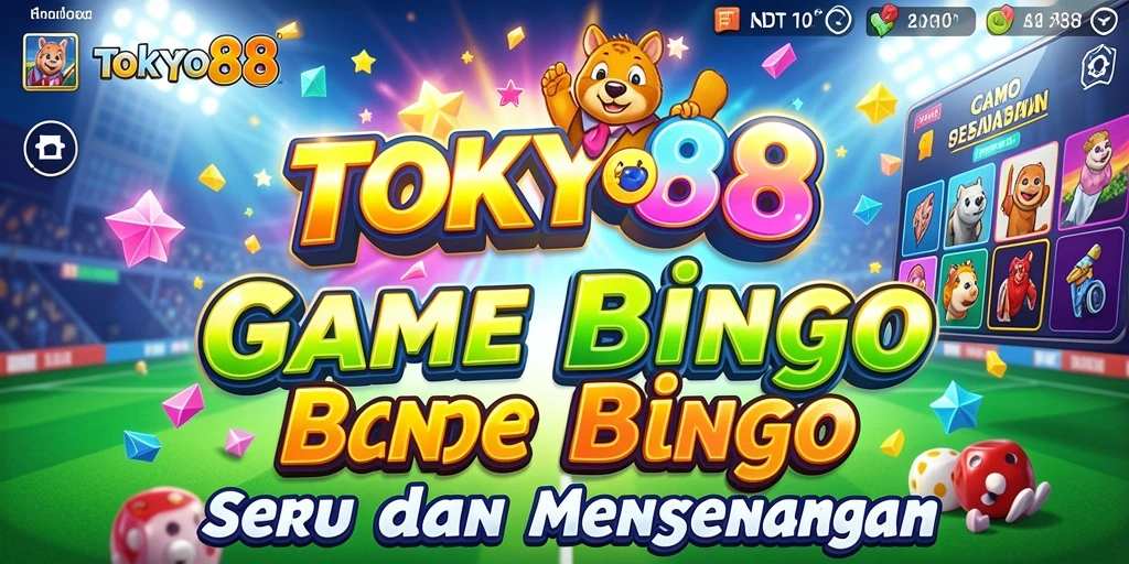 Gameplay seru Bingo di TOKYO88 dengan desain menarik.